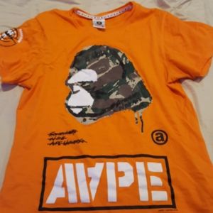 Bape shirt medium